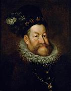 Hans von Aachen Kaiser Rudolf II. oil